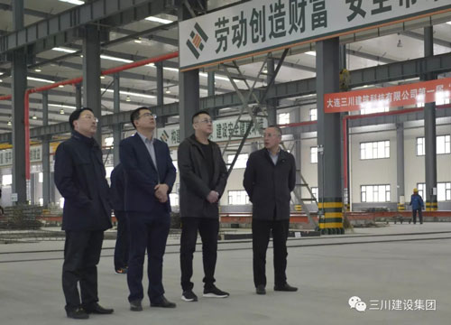 省住建厅曹桂喆副厅长一行到新宝GG集团调查(图1)